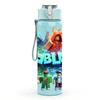 1PC Roblox Game Character Print 750ml Color Plastic Sports Water Bottle Leakproof Flip Straw Lid Suitable for Sports Office Home Use