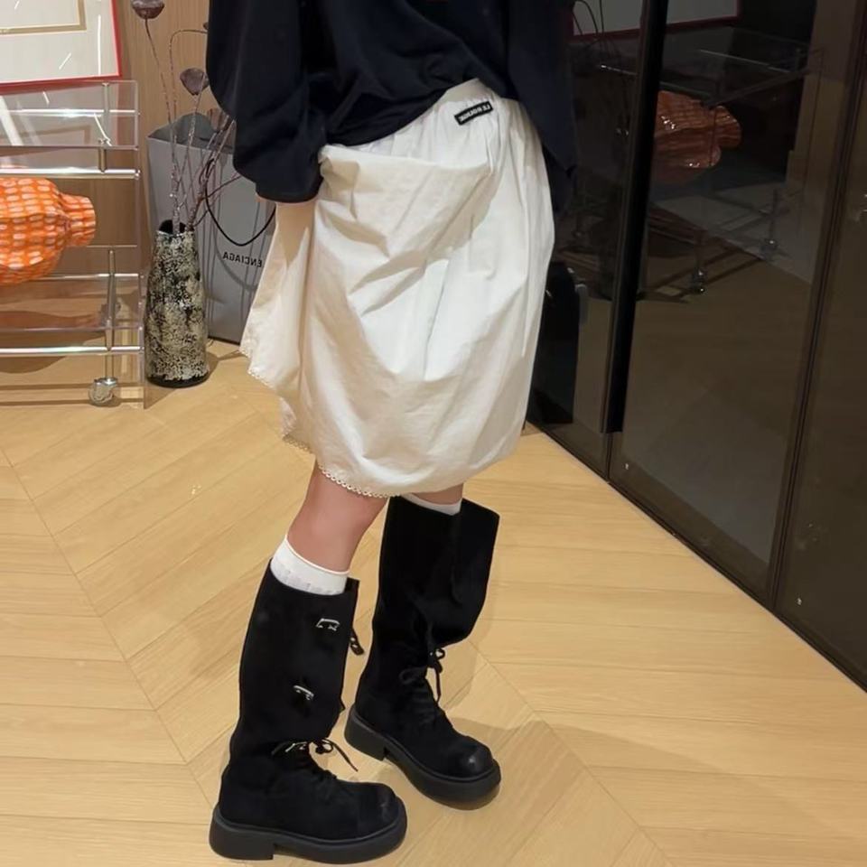 Women Knee High Boots 2026 Autumn New Gladiator Knights Boots Fashion Anti Slip Platform Buckle Outdoor High Quality Botas Mujer