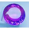 Stunning Natural Tourmaline Big Bi-Color 84.94 Ct Round Certified Gemstone