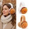 Cartoon Fluffy Ear Warmers Faux Fur Fuzzy Ear Covers Kawaii Burger Earmuffs  Winter Outdoor