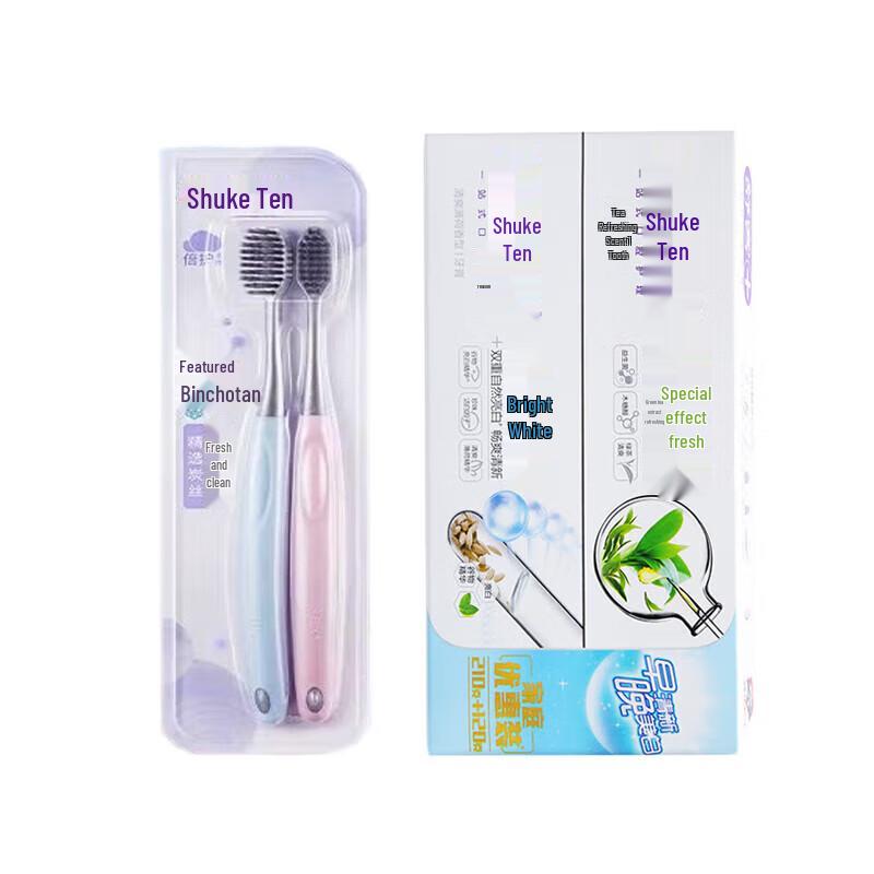 

Shuke Whitening Toothpaste & Toothbrush Set