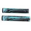 1 Pair 16cm Bike Handlebar Grips Soft TPE Rubber Anti Slip Handle Grips for Fixed Gear BicycleBlue Black