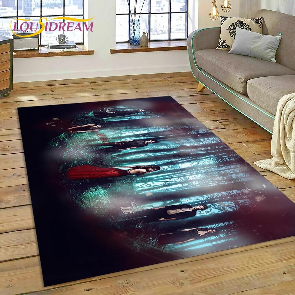The Vampire Diaries Damon Salvatore Carpet Rug for Bedroom Living Room Home Sofa Decoration,Children Game Large Decor Floor Mat