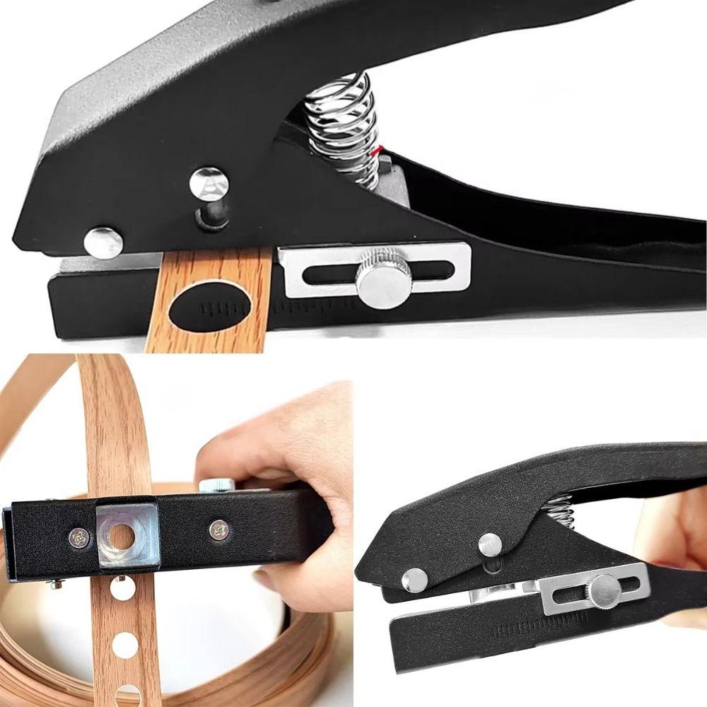 Punching Hole Circle Hole Puncher 8-15mm Eyelet Puncher Portable Hole Punch Plier