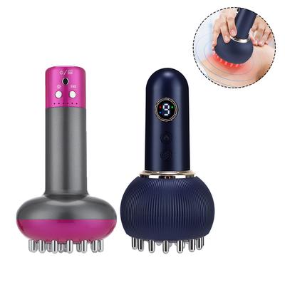 Rechargeable Guasha Massager Body Shaping Heating Meridian Scraping Brush Lymphatic Drainage Machine Fat Burner