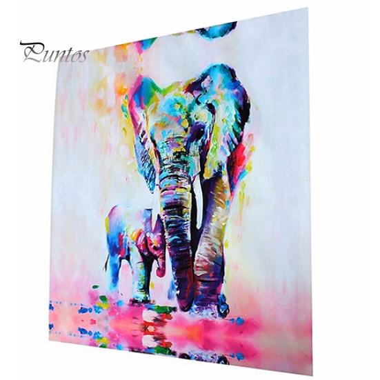 

Многоцветный слон картина холст картины бескаркасные картины декор гостиной 30cm by 30cm