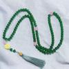Versatile Quartzite Sweater Necklace - Simple & Fashionable Unisex Chain for Live Broadcast