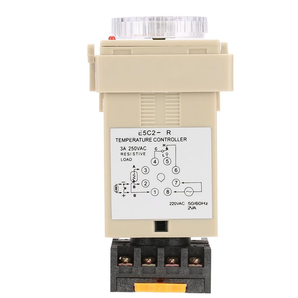 Integrated Temperature Controller Mechanical Temperature Controller Temp Controller for High and Low Voltage  gear