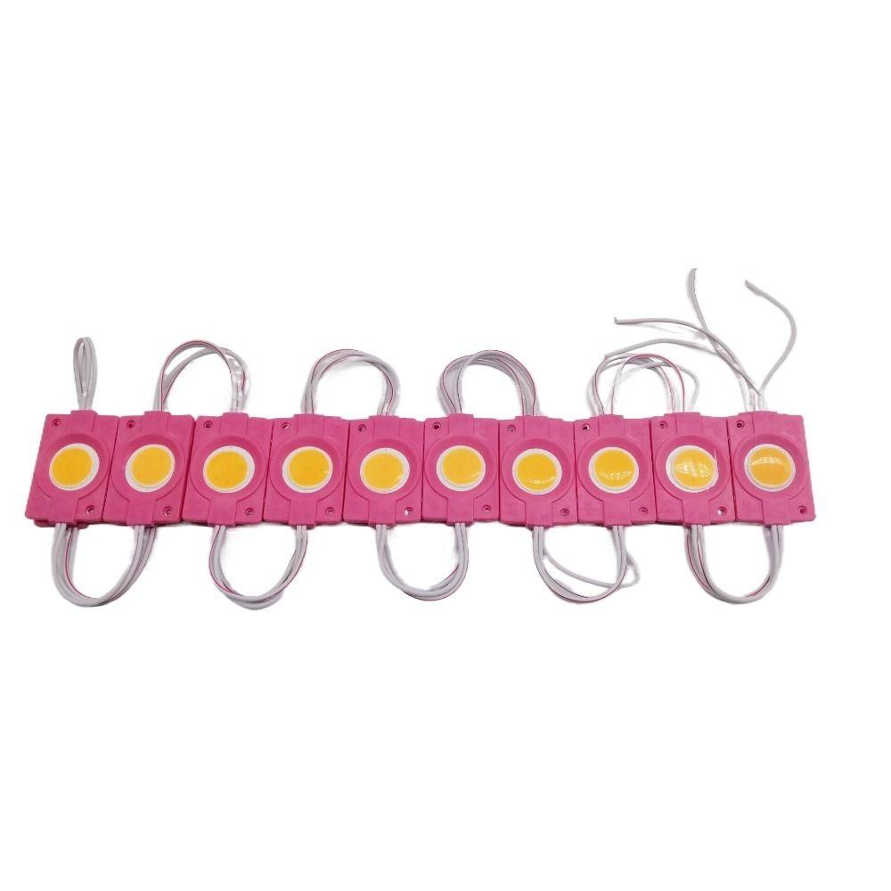 20pcs 12V 24V Led Module Luminous Waterproof COB Light White Red Green Blue Yellow Pink Super Bright Backlight Modules