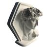 Male Plaster Statue Still Life Sculpture Handicraft Bookcase Ornament Art White Plaster Sketch Humanoid Statue Room Decoration