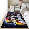 Film P-Power R-Rangers Floor Mat Pattern Printed Flannel Door Mat, Suitable For Bathroom, Living Room, Home Decoration