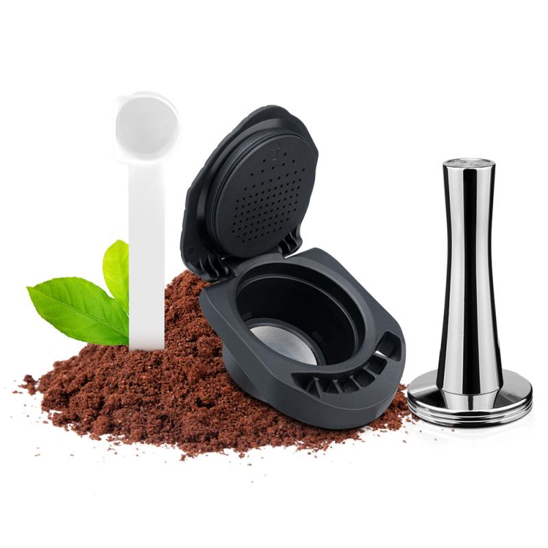 Adattatore Capsula Riutilizzabile Per Dolce Gusto Adattatore Capsula Caffè Ricaricabile Convertitore Capsule Caffè Supporto Riempimento Polvere di Caffè