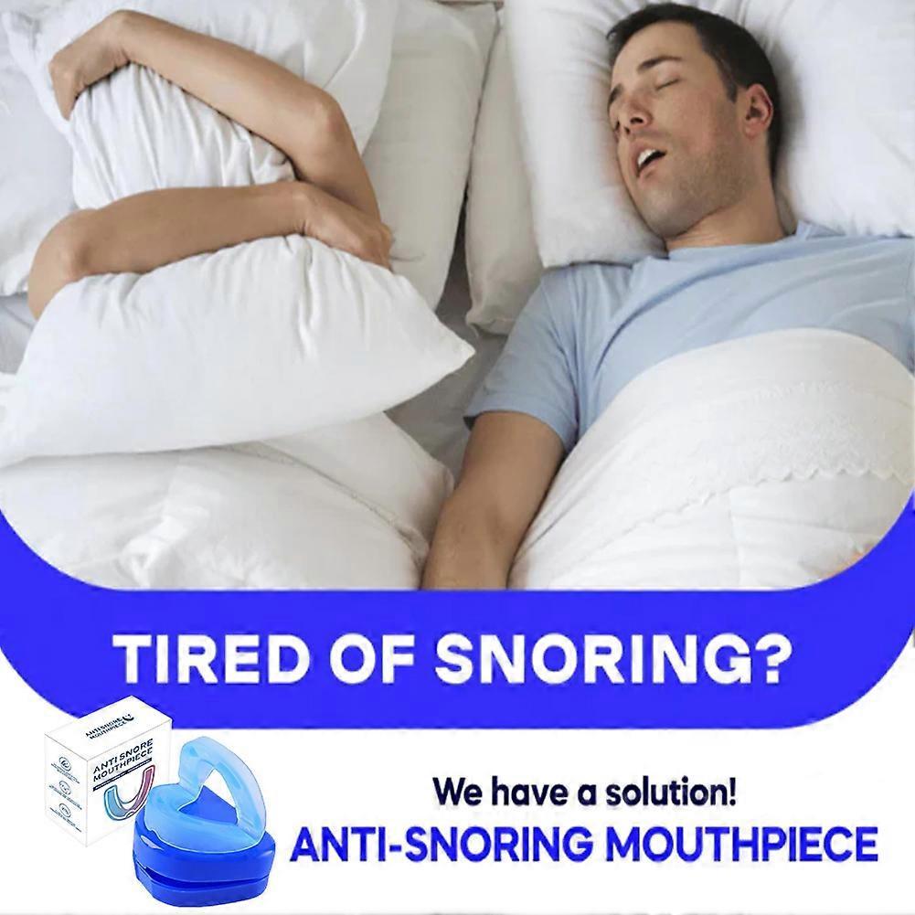 Anti-Snoring Mouthpiece Mouth Guard for Men Women Effective Anti -Snore Solution Comfortable Sleeping Aid