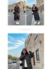Women's Long Over-the-Knee Down Jacket - 2025 Winter Korean Style, Loose Fit, Thick White Duck Down, Mid-Length Coat for Couples