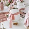 Hand-Torn Raw Edge Chiffon Ribbon Bouquet Streamer for Wedding Flowers