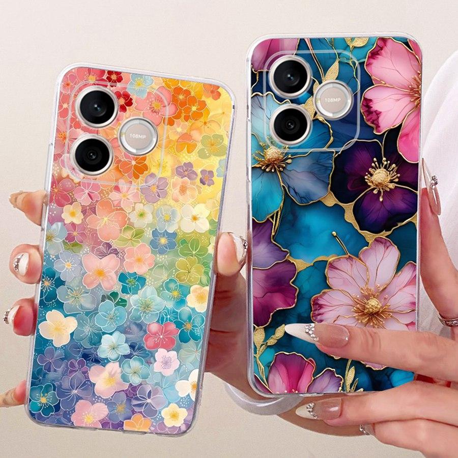 For Honor 600 Lite Case transparent Bow Painted Soft Silicon Cover for Honor 500 Smart 600Lite LNA-NX1 Protective Phone Capa