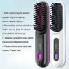 1 Wireless Hair Straightener Comb Heats Up Quickly Portable and Lightweight with Type-C Charging Port Anti-burn Design Charge Via USB