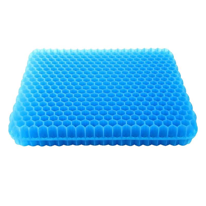 Breathable Honeycomb Gel Chair Cushion for Cool, Comfortable Long Sitting