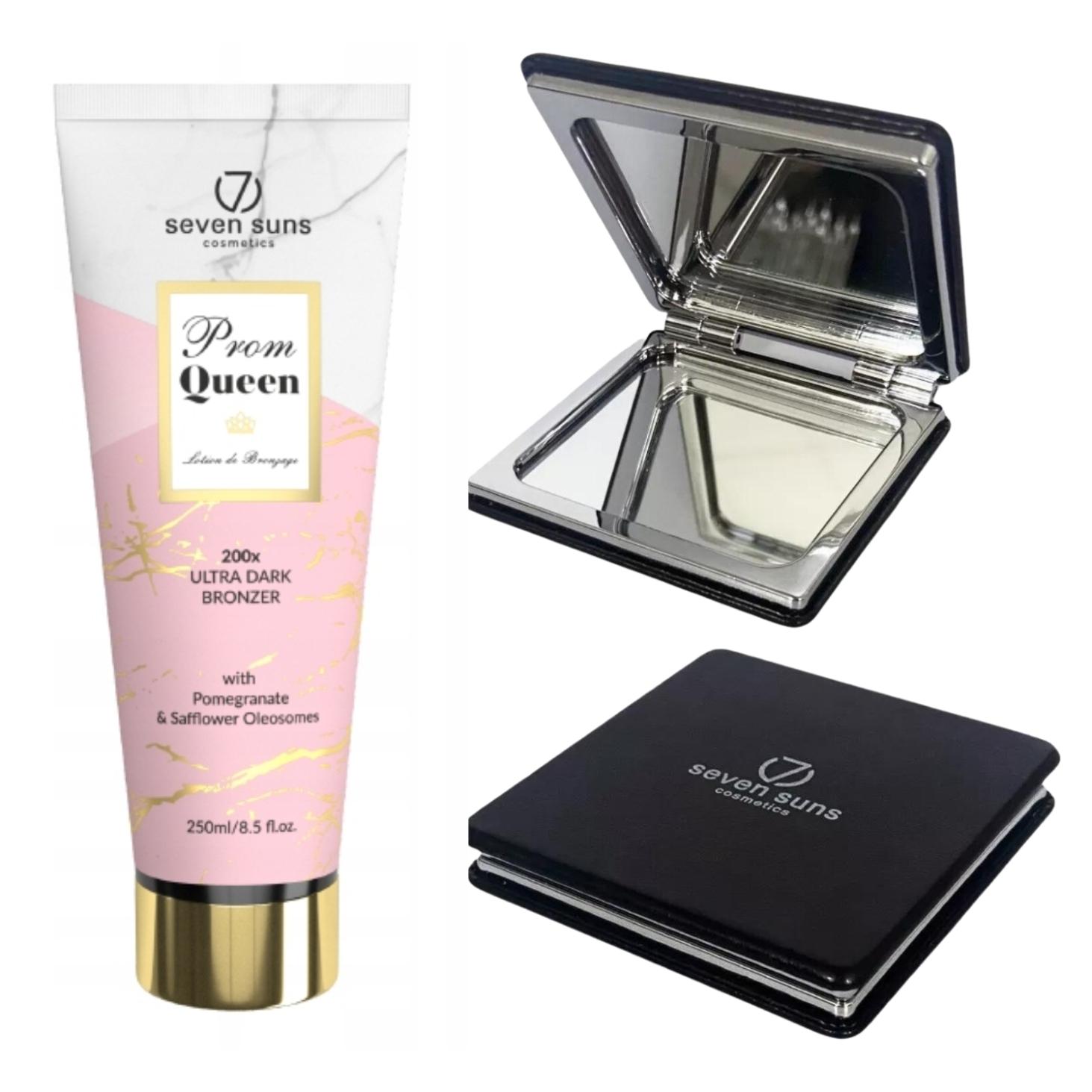 7suns Prom Queen Ultra Dark Bronzer Golden Edition + Podwójne Lusterko Gratis
