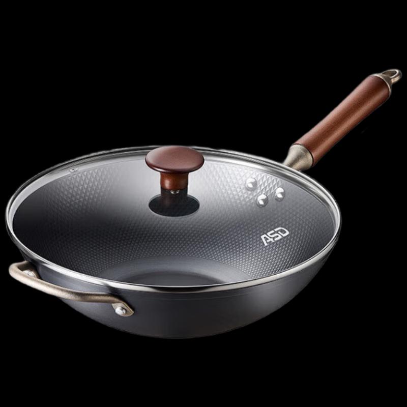 

Aishida CF32A13WG 32cm Rust-Free Fine Iron Wok
