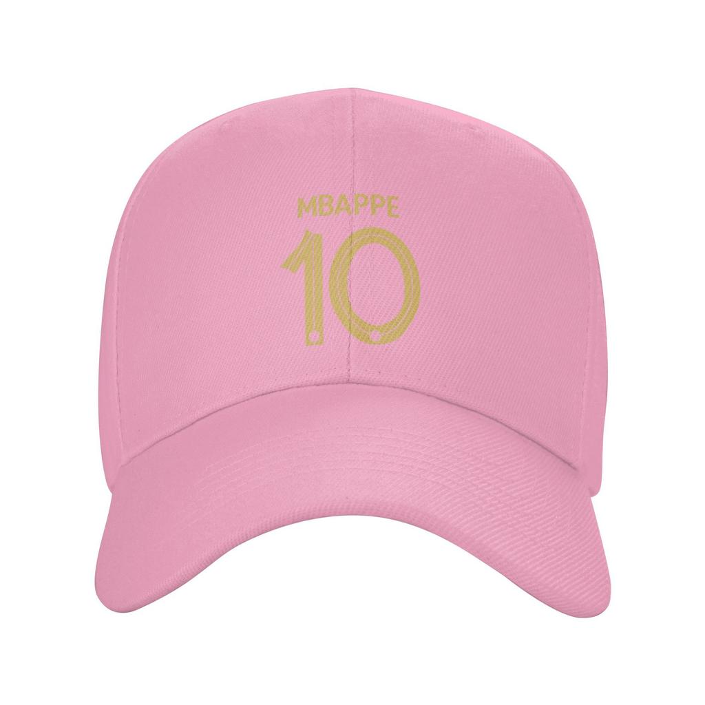 Personalized Mbappes 10 Football Baseball Cap Outdoor Women Unisex's Adjustable French KM Soccer Dad Hat Autumn