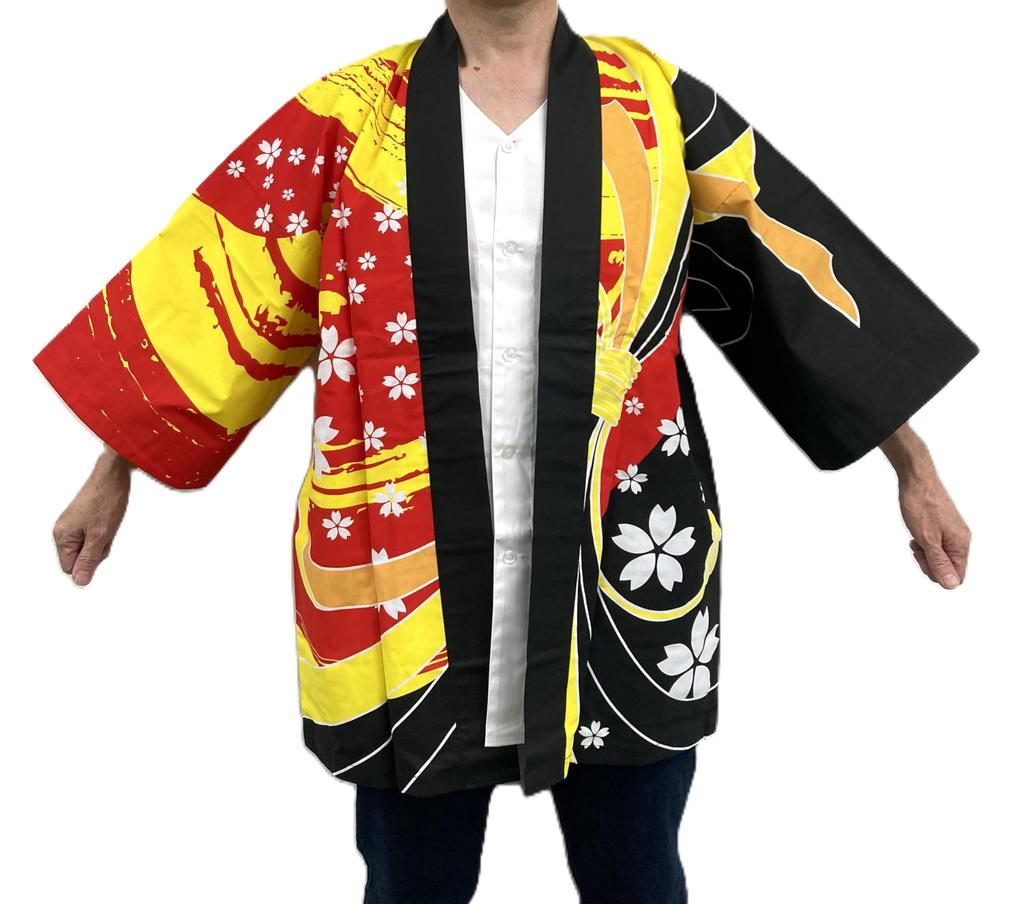 [Asakusa Kimono Market] Festival Hanten [Noshi] Men's and Women's Unisex Happi Coat Festival Hanten Costume Outfit Dance Theater Costume