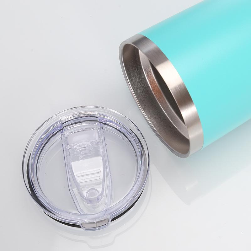 20Oz Car Cup 304 Stainless Steel Double-Layer Vacuum Car Ice Cup, American Coke Cup