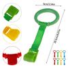 4/8Pcs Baby Hand Pull Rings Cribs Playpens Walking Training Rings Baby Stand Up Assistant Rings Security Bed Hanging Pendants