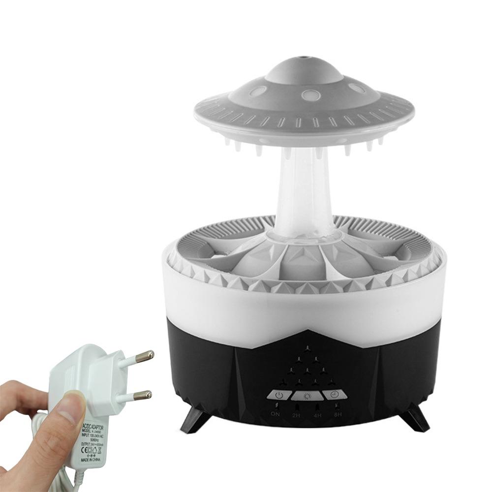 360ml Landscape Humidifier Colorful Light Essential Oil Diffuser Aroma Air Humidifier  Travel