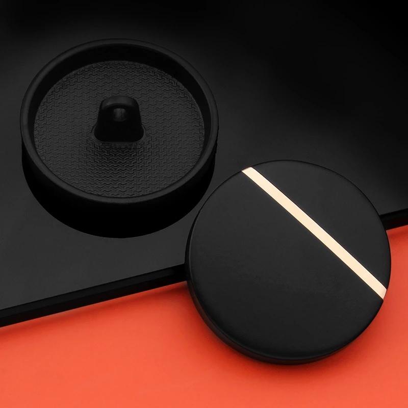 10Pcs Black Geometric Line Metal Buttons, 3 Sizes 15/23/28mm, Sewing Buttons for Coats & Blazers DIY, Durable Shank Buttons.