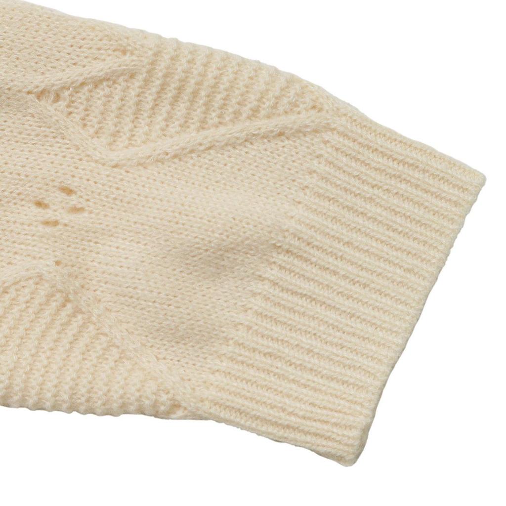 Spring and Autumn Love Jacquard Hollow Women's Sweater S-L