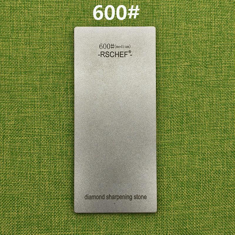 240/400/600/1000 Grit Diamond Sharpening Stones Knife Sharpener Anti-skid Base Kitchen Knife Sharpening Tool Set Flake Plate