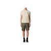 Stone Island Logo Crew Neck Short Sleeve T-Shirt Men Tops Beige K1S1521000-39S0013-V0095