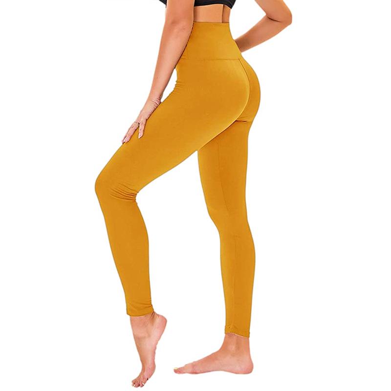 Europäische und amerikanische Bestseller-Yogahosen: Damen Sportleggings mit Hüftlifting