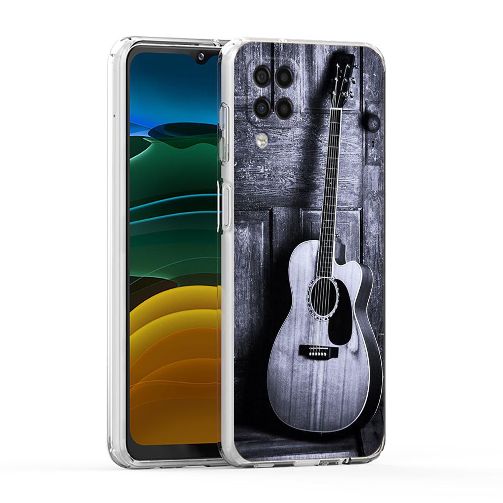 Guitar Strings Music Guitares Phone Case For Samsung A13 A33 A35 A55 A73 A53 A23 A51 A71 A21S A31 A41 A05s A03S A15 A25 5G Cover