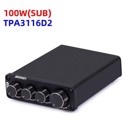 Amplificateur Numérique Classe D Professionnel HIFI Audio Fever 100W Subwoofer Haute Puissance Compact Portable Audio Domestique Sub AMP