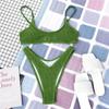 Bikini Bikini set s vysokým pasem Push Up plavky pro ženy Plavky Dámské plavky plavky Biquini Plážové oblečení