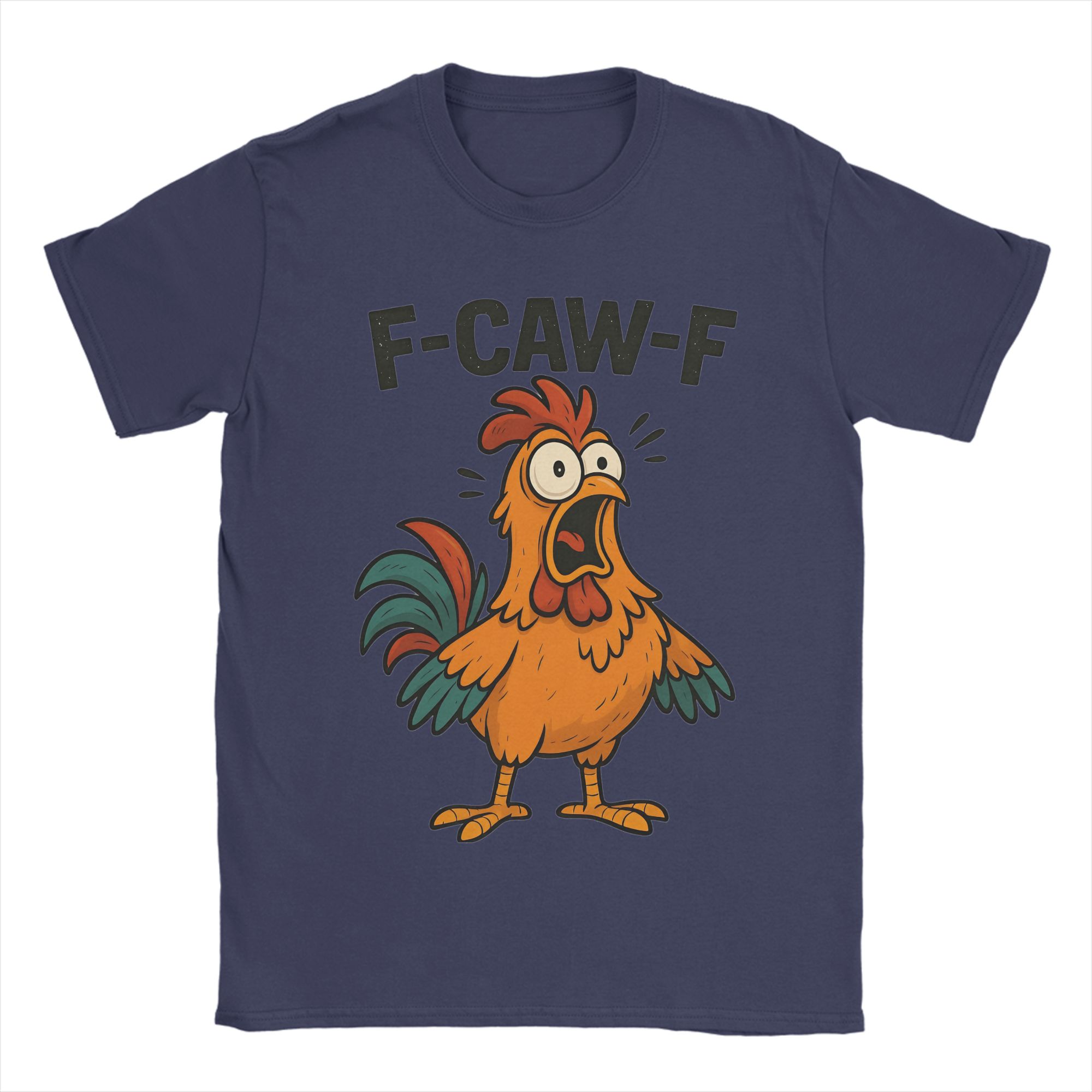 

Funny Chicken F-Caw-F PNG Farm Animal Men T Shirt Creative Tees Short Sleeve O Neck T-Shirt 100% Cotton Plus Size Clothes 4XL