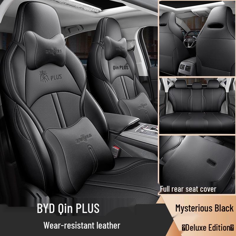 BYD Qin PLUS Dedicated Seat Cover: Four-Season Full Wrap DMi/EV Universal Cushion