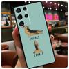 Cartoon German Shepherd Dog Phone Case For Samsung Galaxy S24 Ultra S20 S21 S22 S23 S25 Ultra S9 S10 Plus S25 FE Cover
