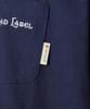 Trad Label Cast Light Short Size INDIGO [Snow Peak] T-Shirt SPTL-TS-26SU903 T-shirt, Sleeve, Men's/Women's, M,