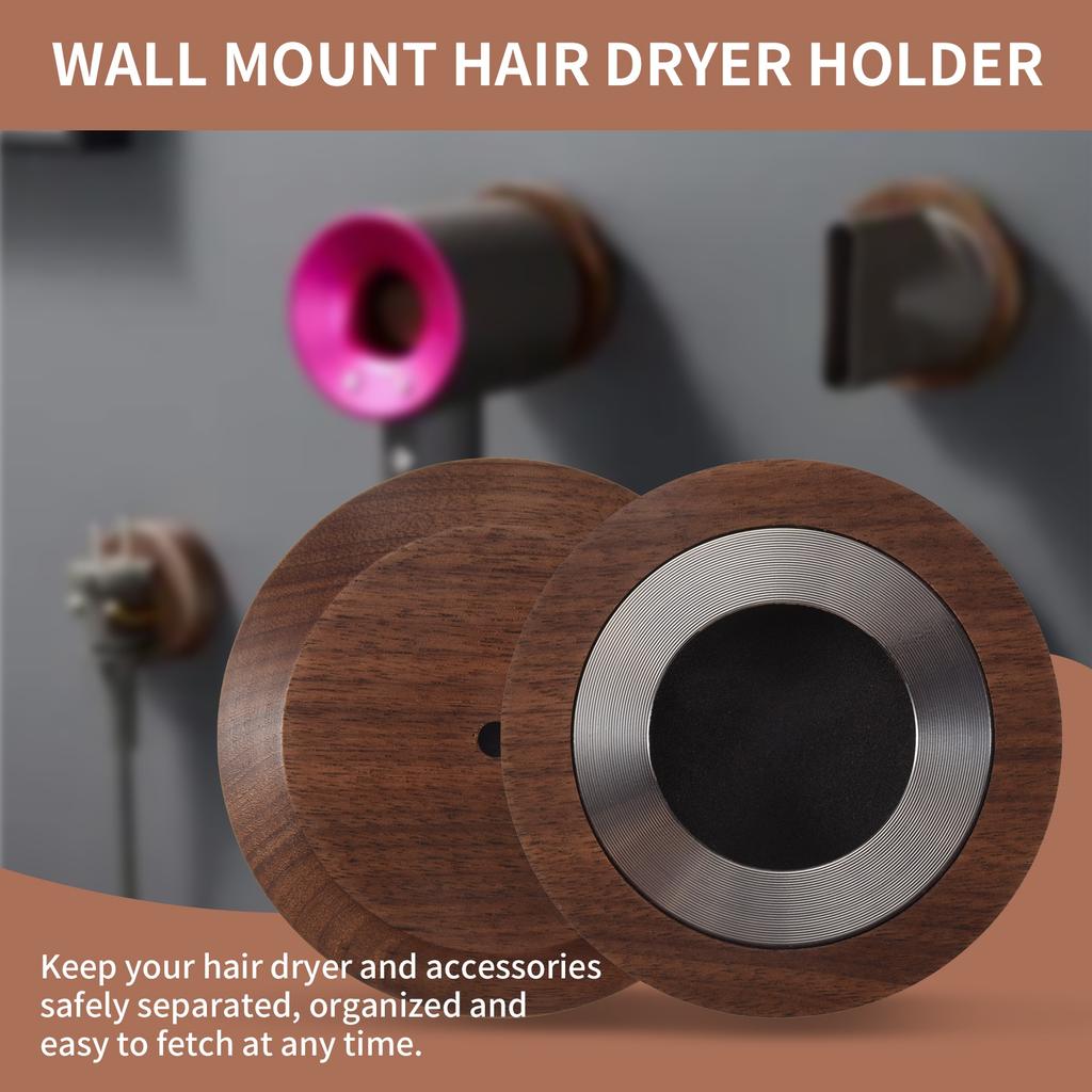 Pro Dyson Stojan na fén Domácí dekorace Koupelnový úložný stojan Nástavce Držák fénu Organizér Nástěnný držák