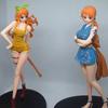 Anime Figure Realistic Shape Lovely Miniature Figurine One Piece Nami Action Figure Car Decor