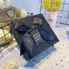 Gift Box for Lipstick or Scarf – Elegant Pure Black Glitter Design for Birthdays