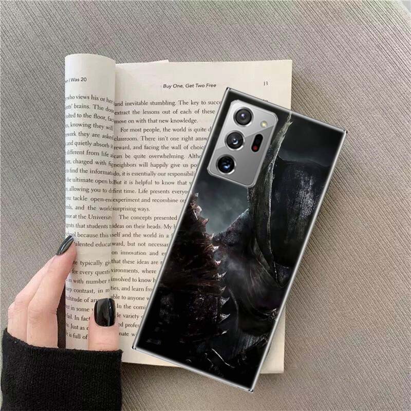 

Game Bloodborne Phone Case For Samsung Galaxy S25 Edge S24 S23 FE S22 S26 Ultra S21 S20 S10 Plus Capa Soft Samsung S21 Plus