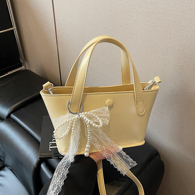 Stylish and Simple Small Bag Women's Summer New Portable Bucket Bag Versatile Shoulder Messenger Bag