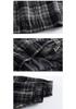 Unisex Oversized Patchwork Plaid Streetwear Jacket - Japanese Retro Neutral Style Outerwear