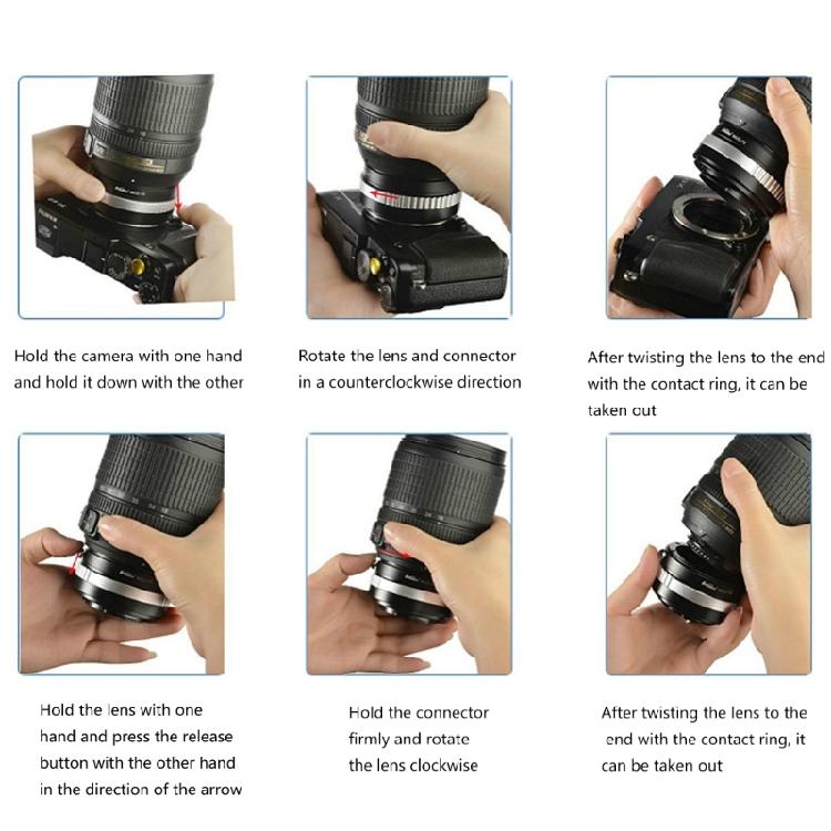 Adapter Ring For Eosrf T2 R Rpr5 R6 And Z5 Z6 Z7 Z9 Z30 Camera Lenses
