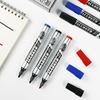 12Pcs Heavy Duty Oil Based Markers Water Resistant Permanent Marker 0.7mm Tip For Industrial Packaging Disc Labeling