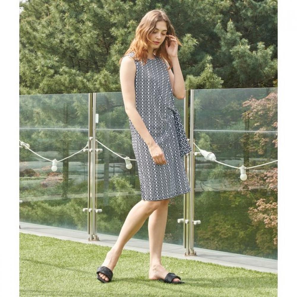 Lipbbam Creora Nelly Jersey Tie Sleeve Dress Ldm55cn01